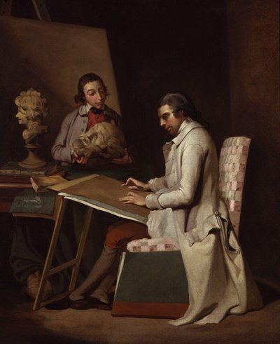 Self-portrait by John Hamilton Mortimer